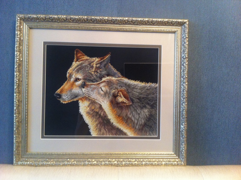 Wolf kiss & Fairy Moon из багетки)