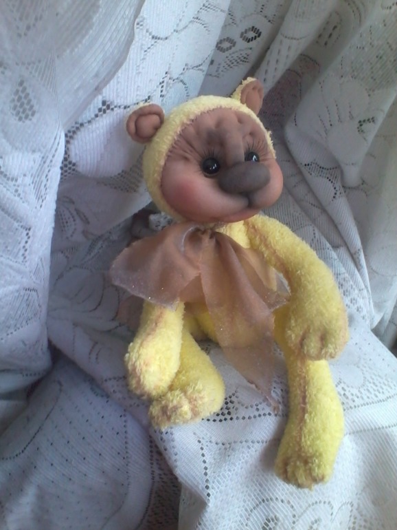 Поколдовала с капроном)))