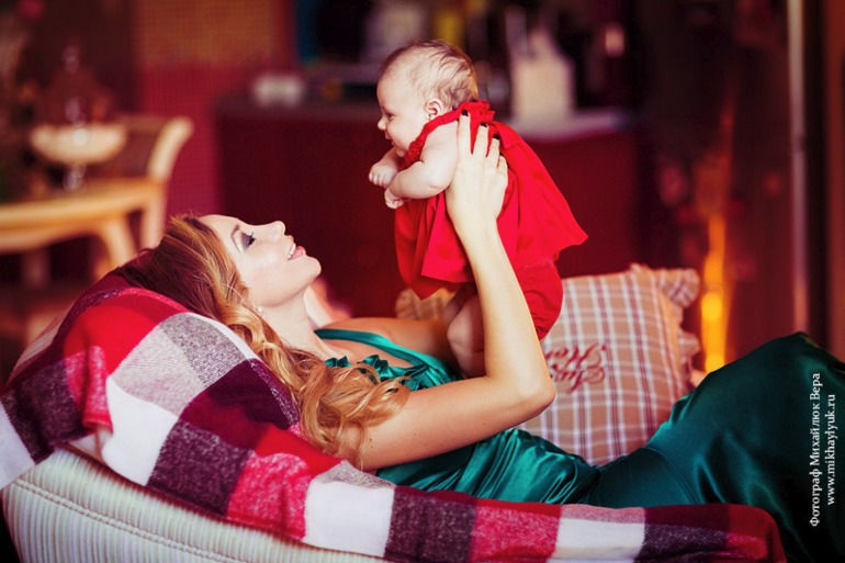 Предновогодняя семейная фотосессия