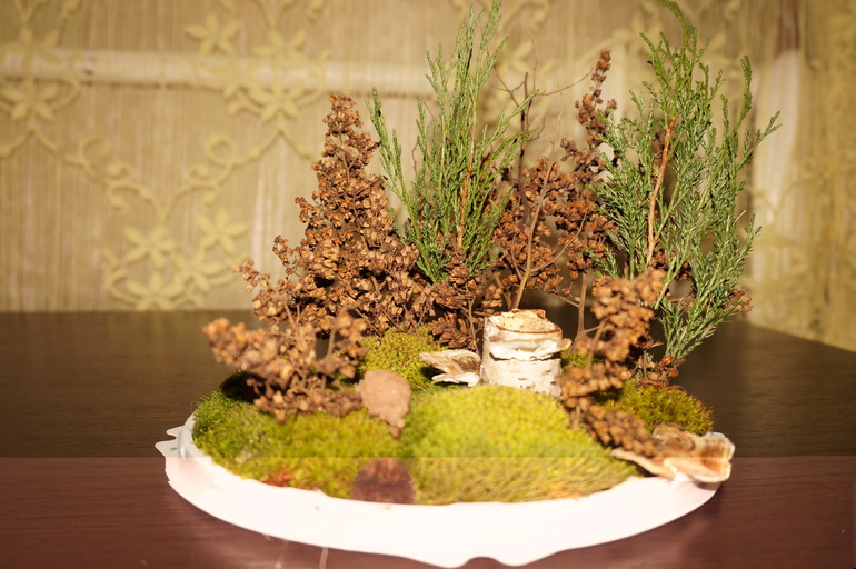 Поделка   " Я это слепила из того,что было...)