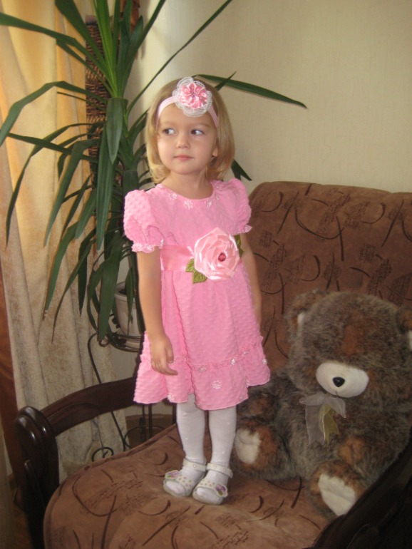 Новое дыхание платья доченьки.