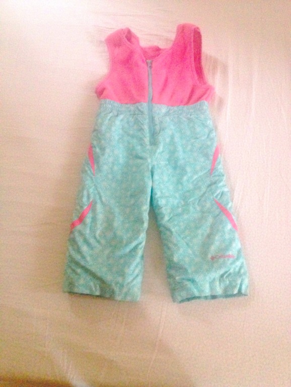 Зимний комплект Columbia на девочку - 2Т - 2000 руб.