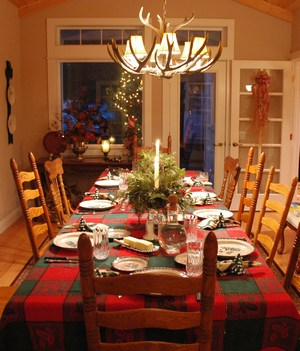 Новогодняя сервировка