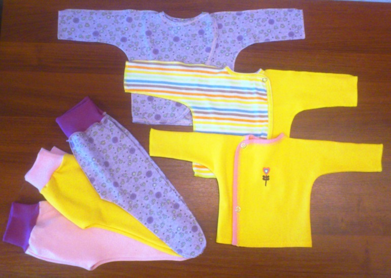 Декретные пошивушки трикотажные