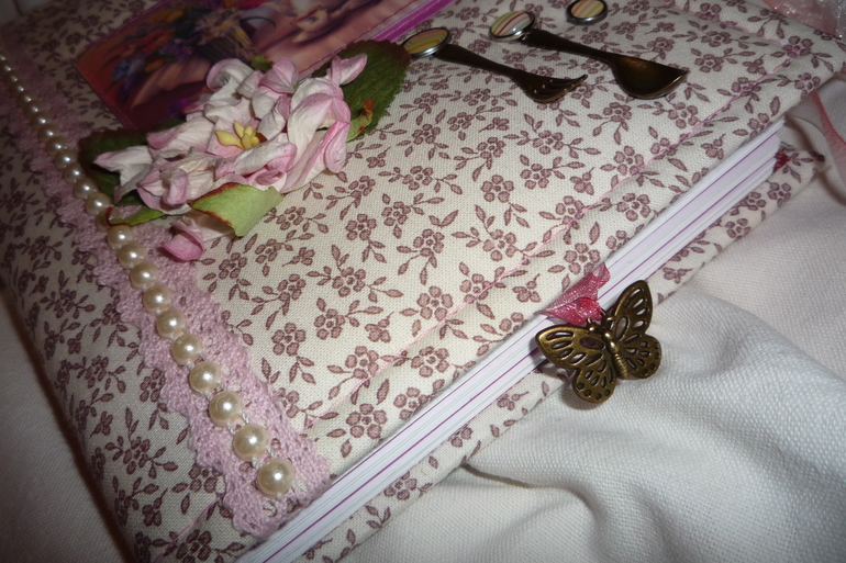 Цветочный кулинарный блокнот.