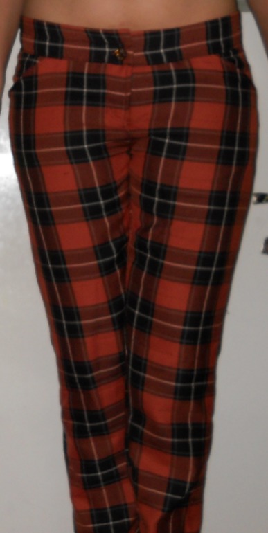 Штаны в клеточку