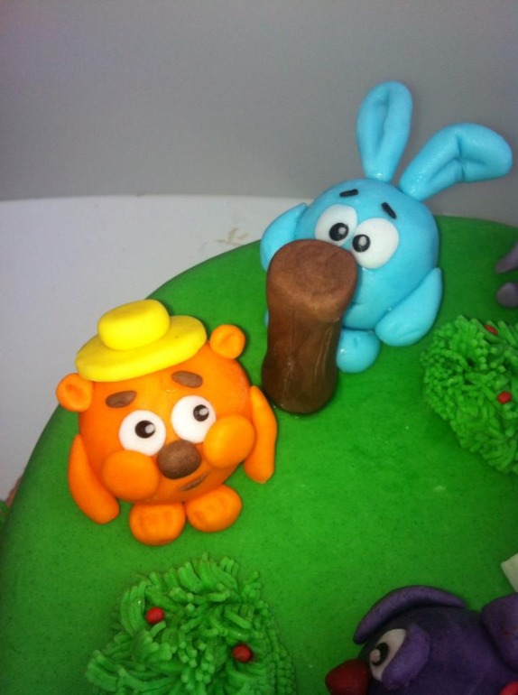 Смешарики мои первые :)