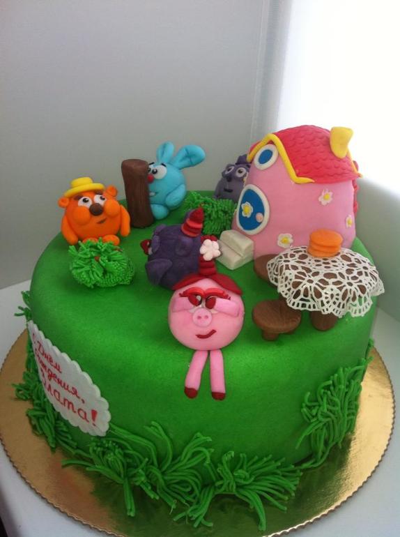 Смешарики мои первые :)