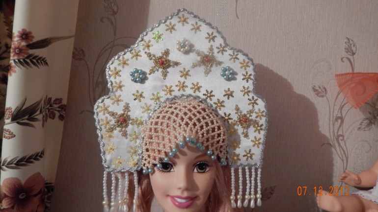 наш костюм Снежинки!