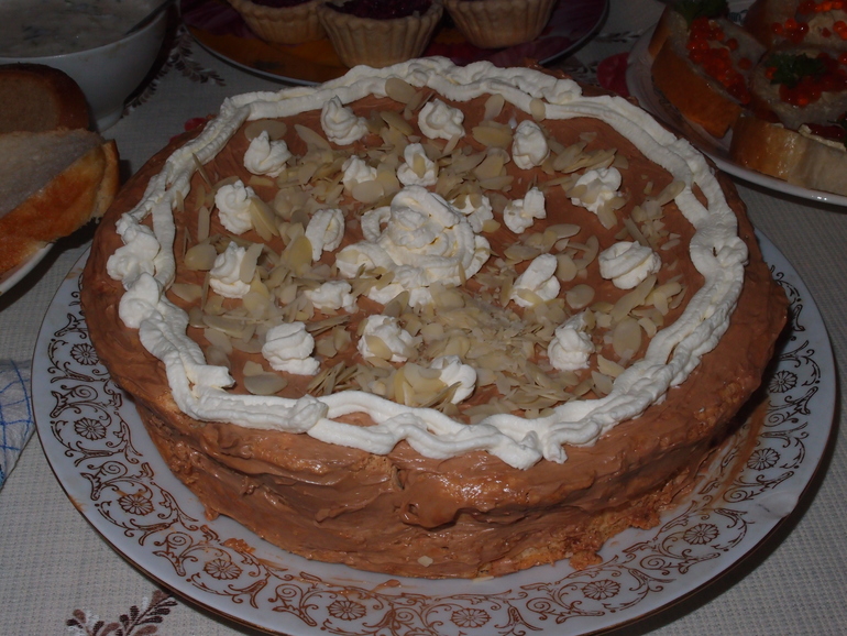 Первое использование кондитерского шприца