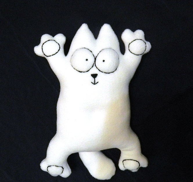 Еще одни котик сшился на заказ.