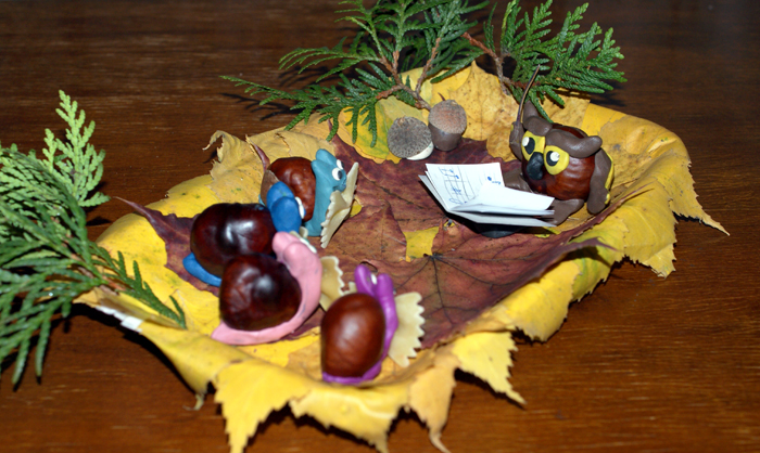 Осенний креатив для сада