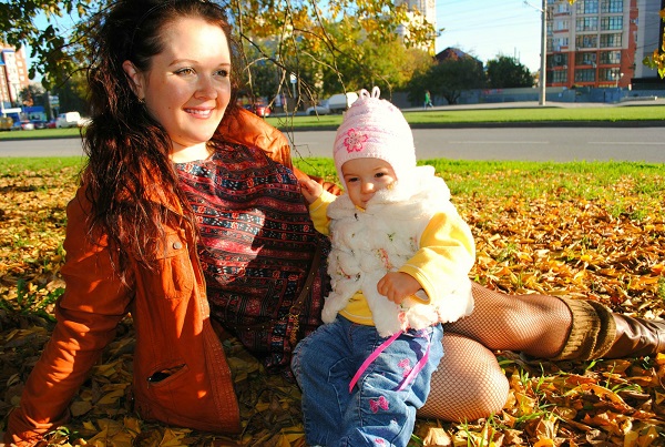 Наша осень!)))10,5 мес, много фоток