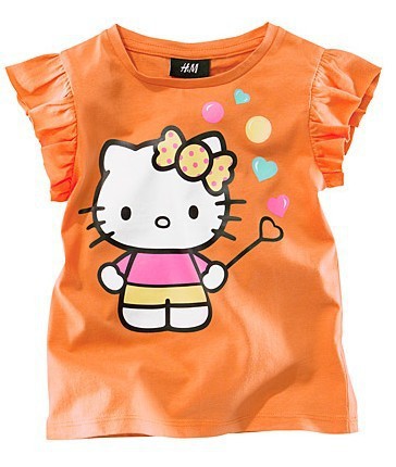 Футболка KITTY оранжевая 155 руб. Бронируем и оплачиваем. ВЫКУПЛЕНЫ.