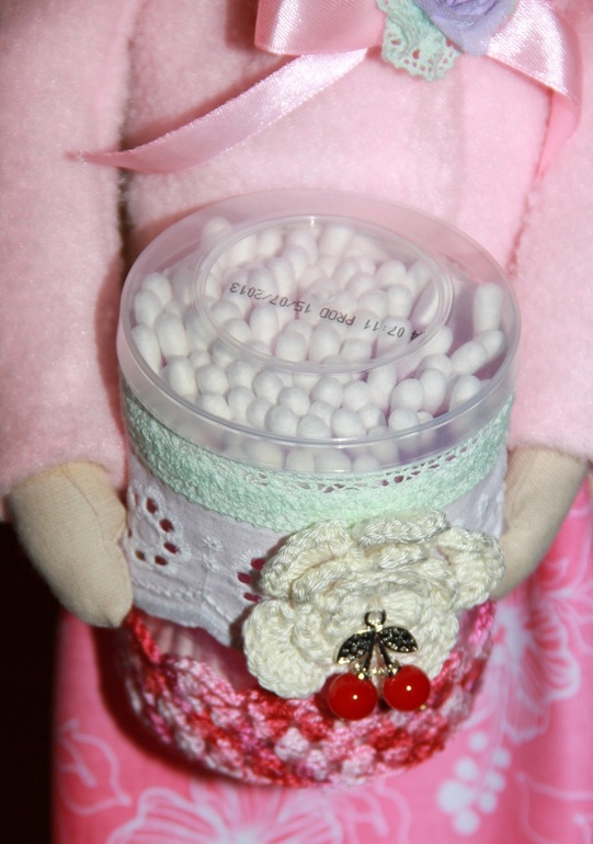 Банный Ангел в розовом