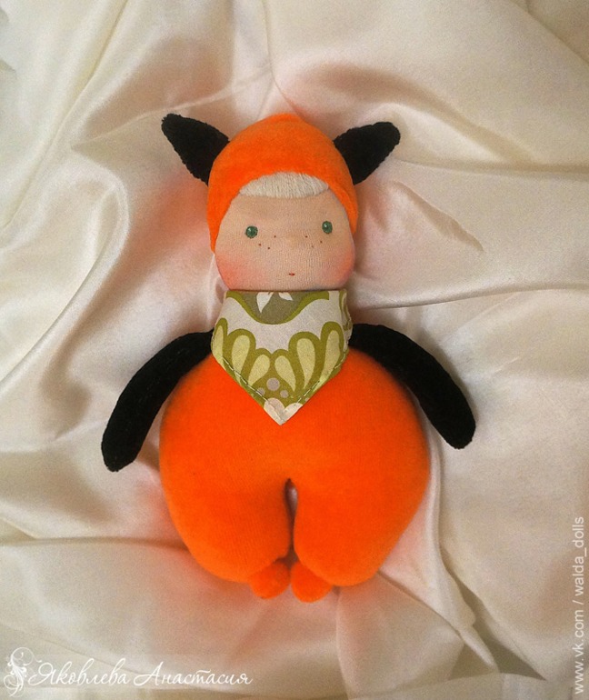 Вальдорфские Лисичка-сестричка и Косолапый мишка.