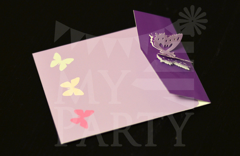 Оформление в стиле Purple Butterfly