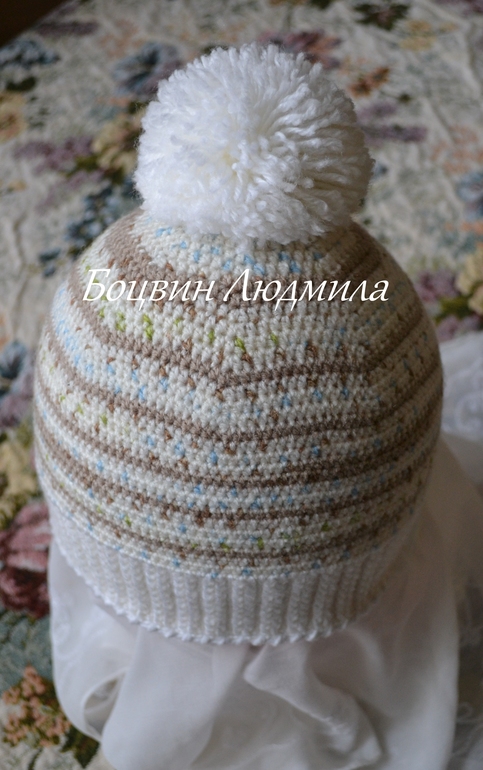 Шапочка для мальчика 3