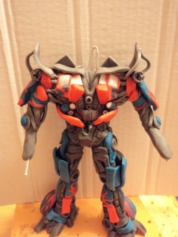 мк Оптимус Прайм, лепка