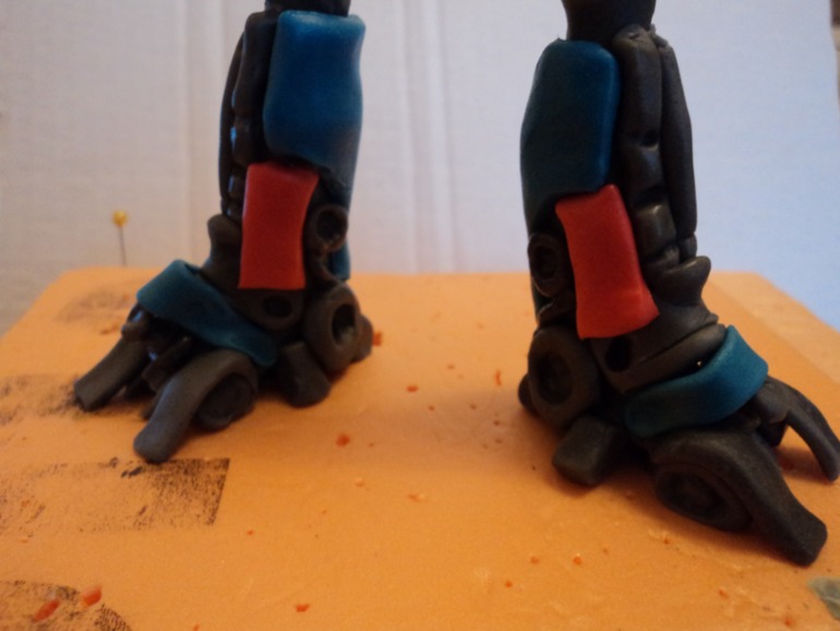 мк Оптимус Прайм, лепка