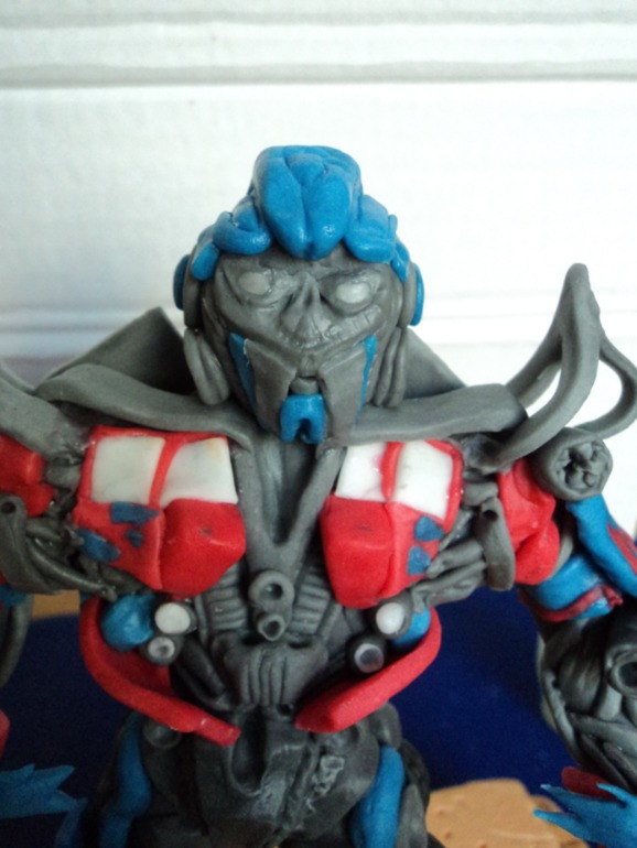 мк Оптимус Прайм, лепка