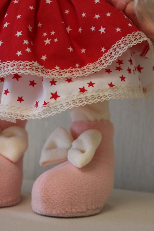 Текстильная кукла ручной работы