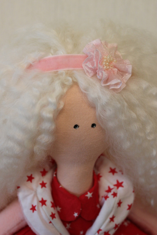 Текстильная кукла ручной работы