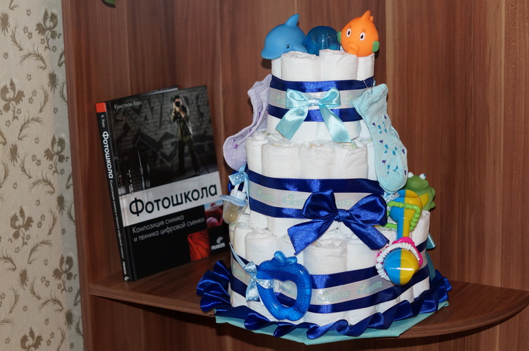 Делаю торы из памперсов))