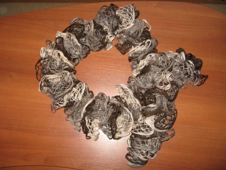 Ещё один шарфик, уже себе)