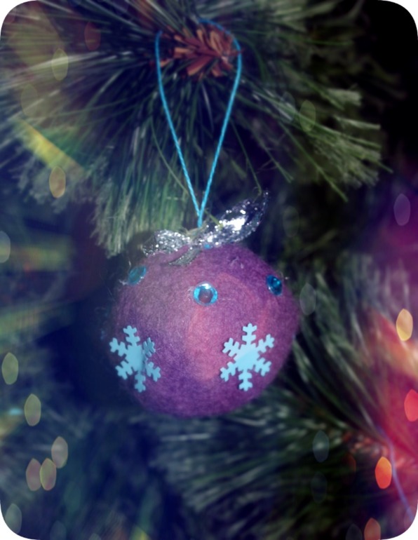 Новогодние шары из стиральной машины)