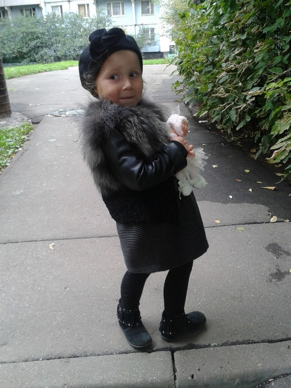 шикарная меховая куртка !!!