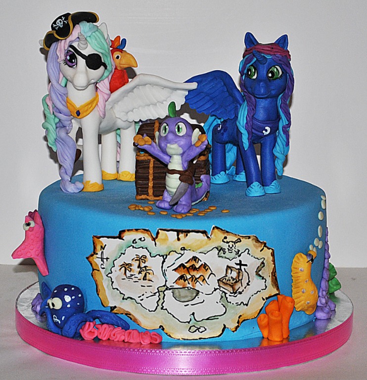 торт пони-пираты