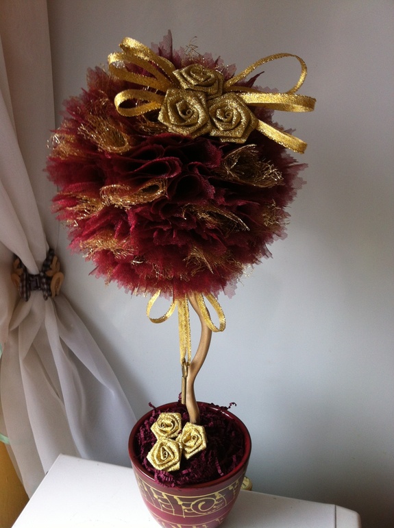 Золото в бордо!