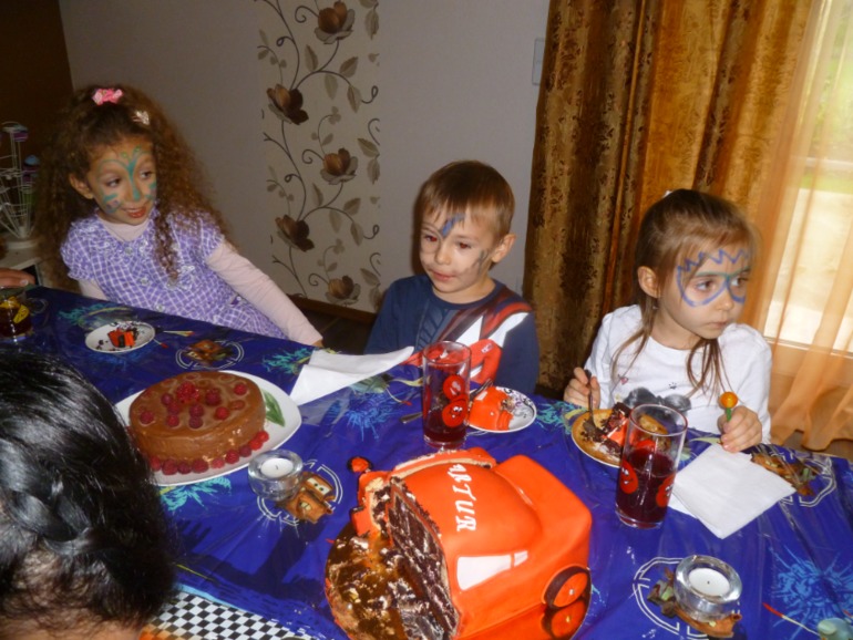 Сынуле в день рождения.