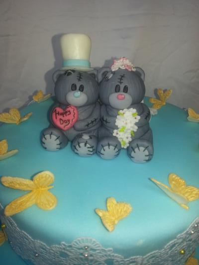 1-ый Свадебный торт!