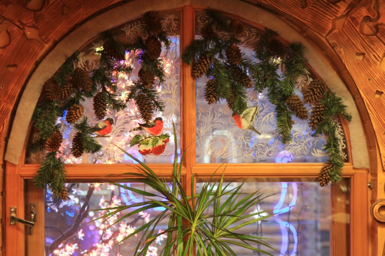 Усадьба Деда Мороза в Москве.