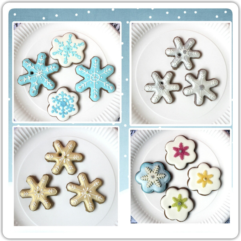 Пряничная золотая елочка