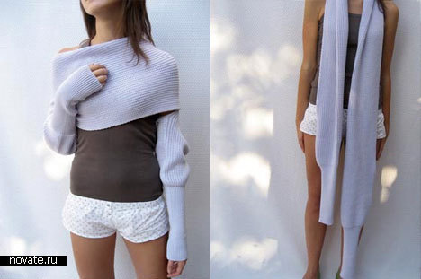 Вязаные шарфы