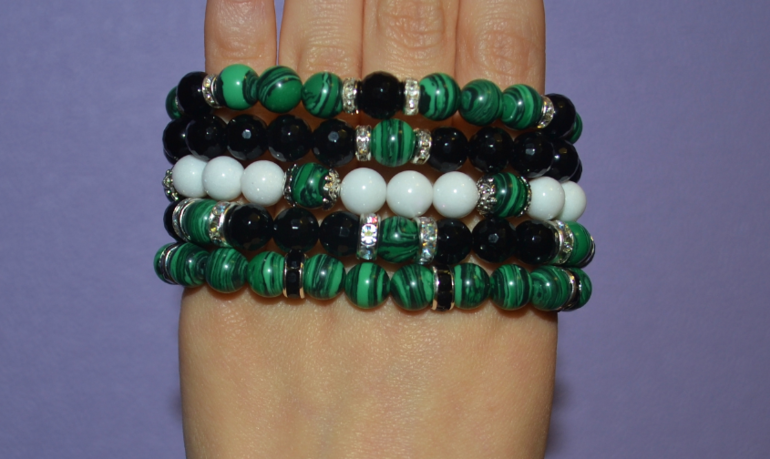 Браслеты ручной работы из полудрагоценных камней. Браслеты есть в наличии и под заказ!!!