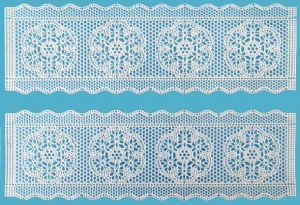 Пристрой кружевных ковриков (новые) 1300 руб