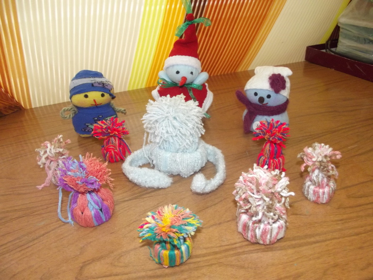 Ну и мы со снеговиками!