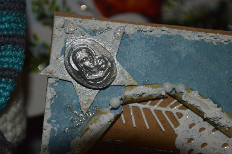 Покажу две свои новогодинки))))