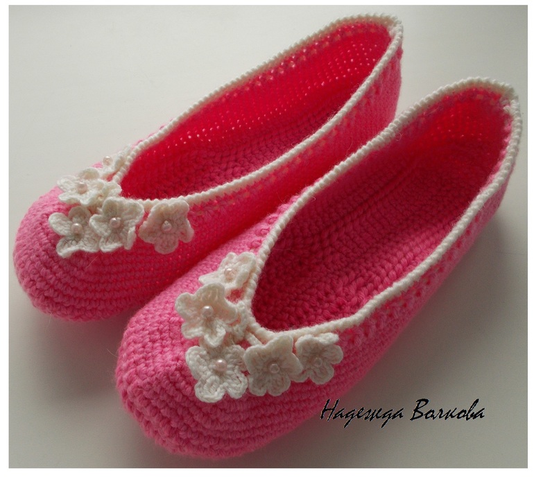 и опять тапочки-балетки