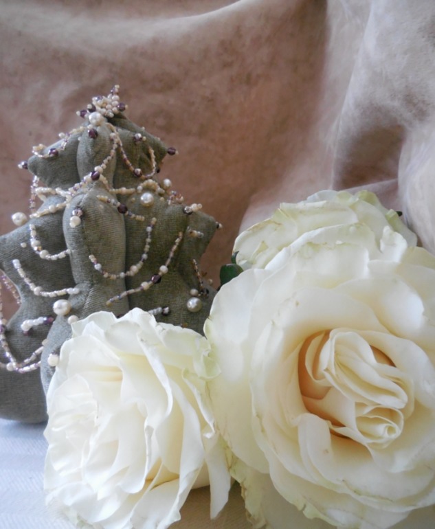 Винтажная новогодняя ёлочка.