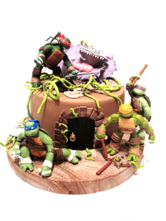 Черепашки Ниндзя. Битва с растением-пришельцем