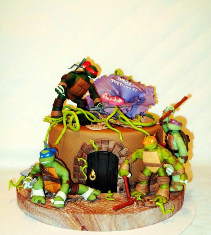 Черепашки Ниндзя. Битва с растением-пришельцем