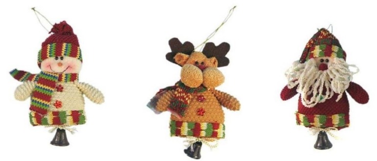 Новогодние сувениры! 15см  80 руб