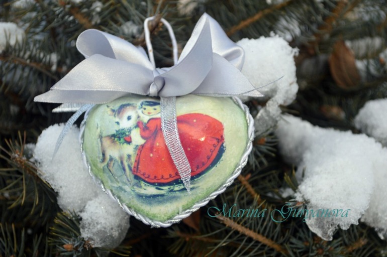 Набор елочных игрушек "из детства"