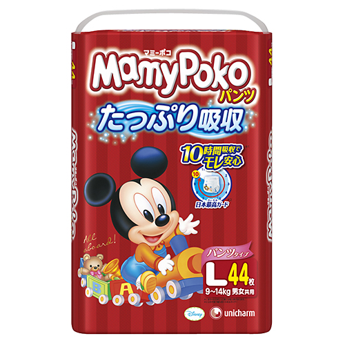 Genki Трусики L (9-14кг) и Подгузники-трусики Mamy Poko