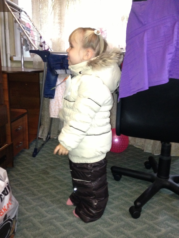 Маленький хвастик зимнего костюма от ВРЕМЕНА ГОДА!